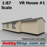 VR Employee House #1 Cream 4 Bedroom 1:87 Scale