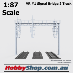 VR 3 Track #1 Signal Bridge HO 1:87 Scale