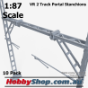 VR Merz 2 Track Portal Stanchion HO 1:87 Scale - 10 pack