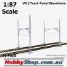 VR Merz 2 Track Portal Stanchion 76mm 1:87 Scale 10 pack
