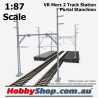 VR Merz 2 Track Station Portal Stanchion (Power) HO 1:87 Scale