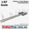 VR Merz 2 Track Station Portal Stanchion (Power) HO 1:87 Scale