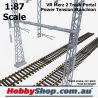 VR Merz 2 Track Portal Power Tension Stanchion 76mm 1:87 Scale