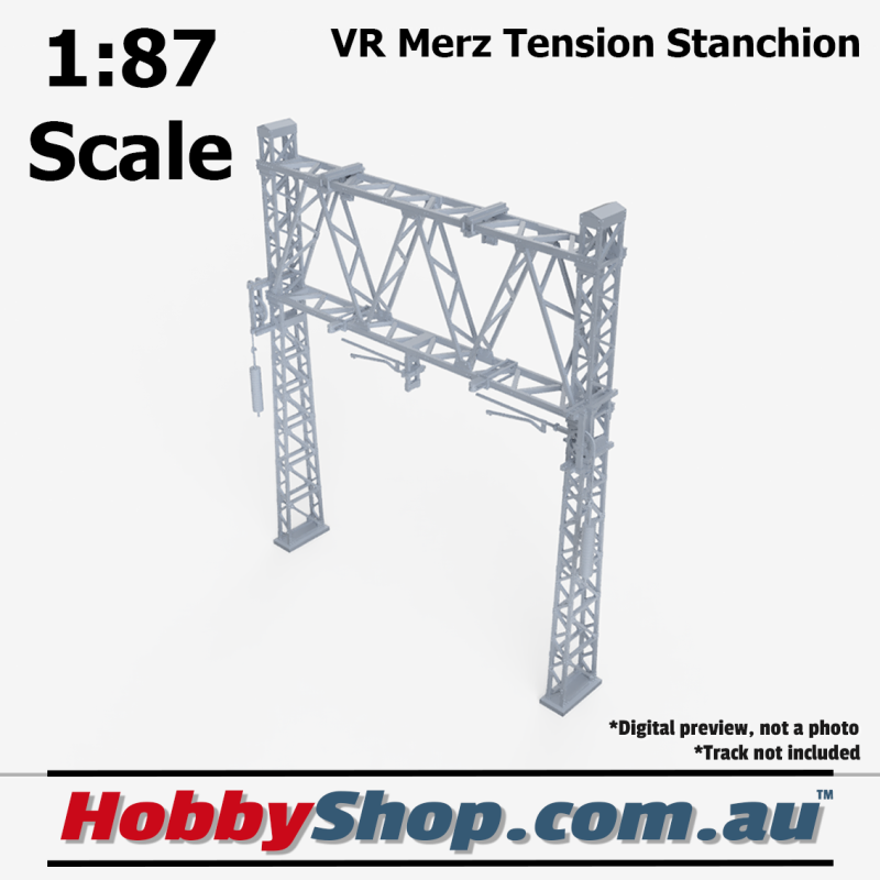 VR Merz 2 Track Tension Stanchion HO 1:87 Scale