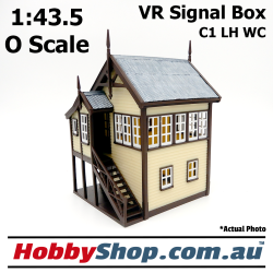 VR Signal Box #1 [C1 LH WC] Heritage O Scale 1:43.5 Scale