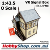 VR Signal Box #1 [C1 LH WC] Heritage O Scale 1:43.5 Scale