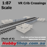 VR Picket Fence Crib Crossing #1 Set HO 1:87 Scale