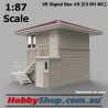 VR Signal Box #6 [E3 RH] Beige HO 1:87 Scale