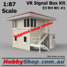 VR Signal Box #6 KIT [E3 RH] HO 1:87 Scale