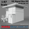 VR Signal Box #6 KIT [E3 RH] HO 1:87 Scale