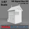 VR Signal Box #1 KIT [C1 LH WC] HO 1:87 Scale