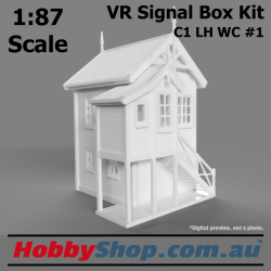 VR Signal Box #1 KIT [C1 LH WC] HO 1:87 Scale