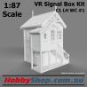 VR Signal Box #1 KIT [C1 LH WC] HO 1:87 Scale