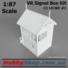 VR Signal Box #1 KIT [C1 LH WC] HO 1:87 Scale