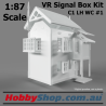 VR Signal Box #1 KIT [C1 LH WC] HO 1:87 Scale