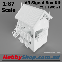 VR Signal Box #1 KIT [C1 LH WC] HO 1:87 Scale