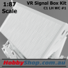 VR Signal Box #1 KIT [C1 LH WC] HO 1:87 Scale