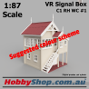 VR Signal Box #1 KIT [C1 LH WC] HO 1:87 Scale