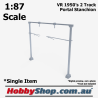 VR 1950s H Beam 2 Track Portal Stanchion HO 1:87 Scale - Single Only