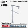 VR 1950s H Beam 1 Track Stanchion HO 1:87 Scale - Single Only