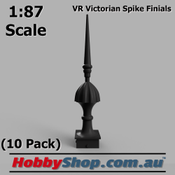 VR Victorian Spike Finials HO 1:87 Scale