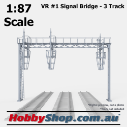 VR #1 Signal Bridge - 3 Track HO 1:87 Scale