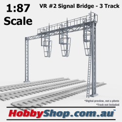 VR #2 Signal Bridge - 3 Track HO 1:87 Scale