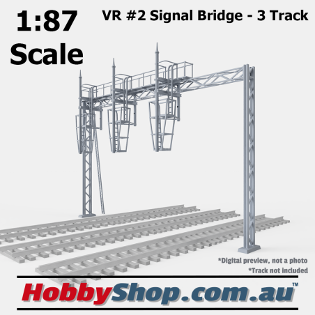 VR #2 Signal Bridge - 3 Track HO 1:87 Scale