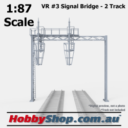 VR #3 Signal Bridge - 2 Track HO 1:87 Scale