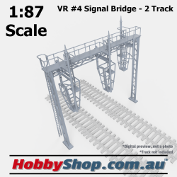 VR #4 Signal Bridge - 2 Track HO 1:87 Scale