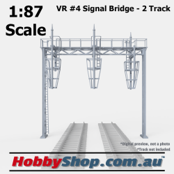 VR #4 Signal Bridge - 2 Track HO 1:87 Scale