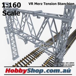 VR Merz Tension Stanchion Double Track 42mm 1:160 Scale