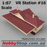 VR Station Building #16 Country Timber [Cream & Red] HO 1:87 Scale