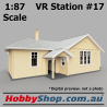 VR Station Building #17 Country Timber [Cream & Tin] HO 1:87 Scale