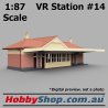 VR Station Building #14 Country Brick HO 1:87 Scale