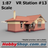 VR Station Building #13 Country Brick HO 1:87 Scale
