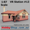VR Station Building #13 Country Brick HO 1:87 Scale