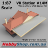 VR Station Building #14M Country Brick HO 1:87 Scale