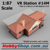 VR Station Building #14M Country Brick HO 1:87 Scale