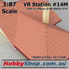 VR Station Building #14M Country Brick HO 1:87 Scale