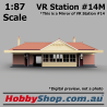 VR Station Building #14M Country Brick HO 1:87 Scale