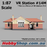 VR Station Building #14M Country Brick HO 1:87 Scale