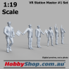 VR Station Master Figures #1 Set 1:19 Scale