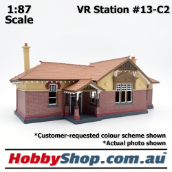 VR Station Building #13 Country Brick HO 1:87 Scale
