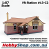 VR Station Building #13 Country Brick HO 1:87 Scale