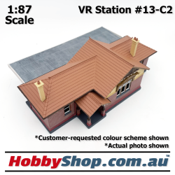 VR Station Building #13 Country Brick HO 1:87 Scale