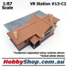 VR Station Building #13 Country Brick HO 1:87 Scale