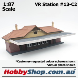 VR Station Building #13 Country Brick HO 1:87 Scale