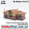 VR Station Building #13 Country Brick HO 1:87 Scale