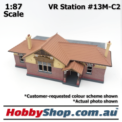 VR Station Building #13M Country Brick HO 1:87 Scale